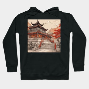 Chinese temple pt8 Hoodie